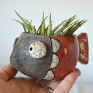 Vaso porta piante Pesciolino