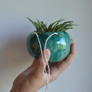 Vaso porta piante Verde (piccolo)