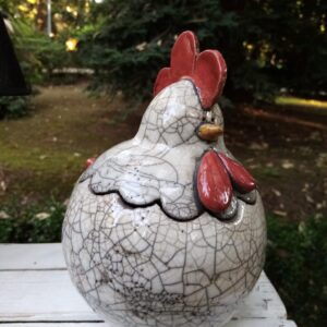 Portabiscotti Gallina