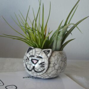 Vaso piccolo a forma di gattino