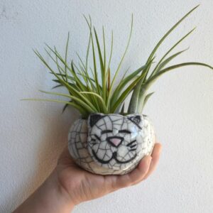 Vaso piccolo a forma di gattino