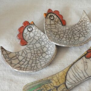 Piattino a forma di Gallina